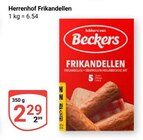 Herrenhof Frikandellen Angebote von Beckers bei GLOBUS Frechen für 2,29 €