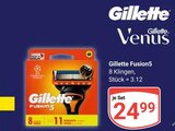 Fusion5 Angebote von Gillette bei GLOBUS Worms für 24,99 €