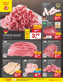 Hähnchen im Netto Marken-Discount Prospekt "Aktuelle Angebote" mit 66 Seiten (Pforzheim)