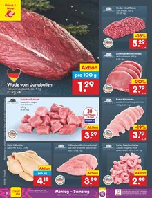 Braten im Netto Marken-Discount Prospekt "Aktuelle Angebote" mit 63 Seiten (Cottbus)