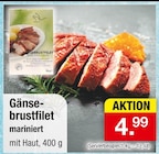 Aktuelle Gans Angebote bei Zimmermann in Bremen Aktuelles Gänsebrustfilet Angebot bei Zimmermann in Bremen ab 4,99 €