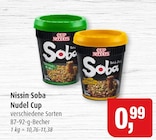 Aktuelles Nissin Soba Nudel Cup Angebot bei Markant in Lübeck ab 0,99 €