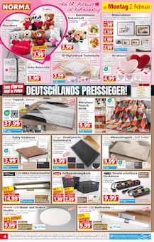 Bettwäsche im aktuellen Norma Prospekt (Karlsruhe) Bettwäsche im Norma Prospekt "Mehr fürs Geld" mit 20 Seiten (Karlsruhe)