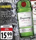 London Dry Gin oder Flor de Sevilla Angebote von Tanqueray bei EDEKA Osnabrück für 15,99 €