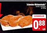 Aktuelle Steak Angebote bei EDEKA in Regensburg Aktuelles Schweine-Rückensteaks Angebot bei EDEKA in Regensburg ab 0,88 €