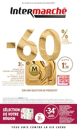 Prospectus Supermarchés Intermarché en cours, -60% DE REMISE IMMÉDIATE SUR LE 2ÈME, 24 pages, 08/07/2025 - 20/07/2025 Catalogue Supermarchés Intermarché en cours à La Chapelle-Saint-Mesmin et alentours, -60% DE REMISE IMMÉDIATE SUR LE 2ÈME, 24 pages, 08/07/2025 - 20/07/2025