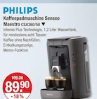 Kaffeepadmaschine Senseo Maestro CSA260/50 im Angebot bei V-Markt in Regensburg Kaffeepadmaschine Senseo Maestro CSA260/50 Angebote von PHILIPS bei V-Markt Regensburg für 89,90 €