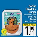 Brokkoli-Burger von SoFine im aktuellen EDEKA Prospekt für 1,99 €