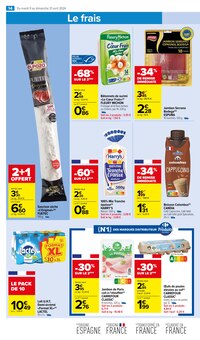 Promo Jambon serrano dans le catalogue Carrefour Market du moment à la page 16