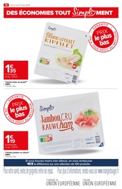Jambon Cru Angebote im Prospekt "Prix le plus bas" von Carrefour Market Jambon Cru Angebote im Prospekt "Prix le plus bas" von Carrefour Market auf Seite 10
