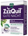 WICK ZzzQuil® GUTE NACHT Ein- und Durchschlafen Tabletten bei Schloss-Apotheke im Prospekt "" für 16,99 €