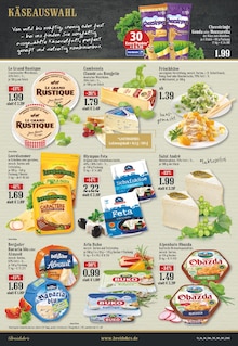 Käse im aktuellen EDEKA Prospekt (Bergisch Gladbach) Käse im EDEKA Prospekt "Aktuelle Angebote" mit 18 Seiten (Bergisch Gladbach)