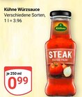 Aktuelles Würzsauce Steak Angebot bei GLOBUS in Rostock ab 0,99 €