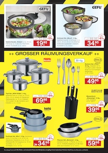 Pfanne im Möbel Inhofer Prospekt "GROSSER RÄUMUNGSVERKAUF" mit 12 Seiten (Ulm)