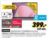 IdeaPad Slim 3 15AMN8 Arctic Grey im Angebot bei MEDIMAX in Eberswalde IdeaPad Slim 3 15AMN8 Arctic Grey Angebote von Lenovo bei MEDIMAX Eberswalde für 399,00 €