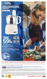 Promos Moulinex dans le catalogue "GOÛTONS AU MEILLEUR DE LA CUISINE" de Carrefour Market à la page 14