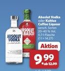 Aktuelles Vodka Angebot bei combi in Osnabrück ab 9,99 €