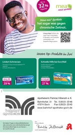 Aktueller mea - meine apotheke Apotheke Prospekt in Goch und Umgebung, "Unsere Juni-Angebote" mit 4 Seiten, 01.06.2025 - 30.06.2025