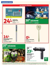 Promos Ampoule dans le catalogue "DESTINATION SOLEIL" de Auchan Hypermarché Ampoule en promo dans le catalogue Auchan Hypermarché à la page 24
