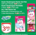 Aktuelle Gin Angebote bei GLOBUS in Krefeld Aktuelles Duster Staubmagnet Starter-Set Pink Angebot bei GLOBUS in Krefeld ab 3,99 €