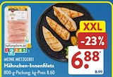 Hähnchen-Innenfilets von Meine Metzgerei im aktuellen ALDI SÜD Prospekt für 6,88 €