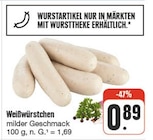 Weißwürstchen im Angebot bei nah und gut in Bautzen Weißwürstchen Angebote bei nah und gut Bautzen für 0,89 €