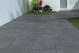 Carrelage de sol extérieur "Lavagna" gris anthracite - l. 30 x L. 60,2 cm en promo chez Brico Dépôt Nîmes à 18,99 €