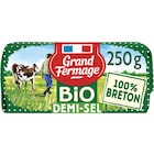 Beurre moulé Bio - GRAND FERMAGE en promo chez Carrefour Market Reims à 3,44 €