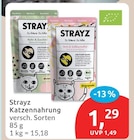 Katzennahrung von Strayz für 1,29 € bei budni im Angebot Katzennahrung von Strayz im aktuellen budni Prospekt