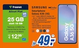 Smartphone Galaxy A36 (5G) im Angebot bei expert in Iserlohn Smartphone Galaxy A36 (5G) Angebote von Samsung bei expert Iserlohn für 49,00 €