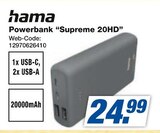 Aktuelles Powerbank “Supreme 20HD” Angebot bei expert in Duisburg ab 24,99 €