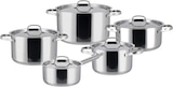 Edelstahl-Topf-Set, 5-teilig von SILVERCREST im aktuellen Lidl Prospekt für 49,99 €