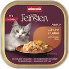 animonda Vom Feinsten in Jelly Adult mit Huhn + Leber 85 g im Angebot bei Zookauf in Leverkusen animonda Vom Feinsten in Jelly Adult mit Huhn + Leber 85 g Angebote von Vom Feinsten bei Zookauf Leverkusen für 0,49 €