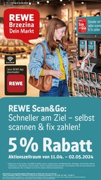 REWE Prospekt: "Dein Markt", 29 Seiten, 15.04.2024 - 20.04.2024