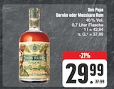 Baroko oder Masskara Rum im Angebot bei EDEKA in Hof Baroko oder Masskara Rum Angebote von Don Papa bei EDEKA Hof für 29,99 €