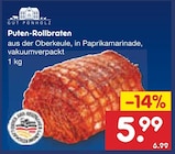 Aktuelle Pute Angebote bei Netto Marken-Discount in Augsburg Aktuelles Puten-Rollbraten Angebot bei Netto Marken-Discount in Augsburg ab 5,99 €