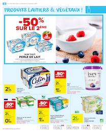 Prix et réduction Yaourt nature dans le prospectus Carrefour Market en cours Offre Yaourt nature dans le catalogue Carrefour Market du moment à la page 14