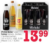 Original Angebote von Fritz-kola bei E center Mainz für 13,99 €