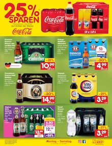 Bier im Netto Marken-Discount Prospekt "Aktuelle Angebote" mit 64 Seiten (Langenhagen)