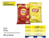 Chips von LAys für 1,38 € bei METRO im Angebot Chips von LAys im aktuellen METRO Prospekt