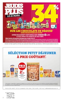 Prospectus Super U à Saint-Jean-de-Védas, "Pâques À PRIX BAS", 32 pages de promos valables du 19/03/2024 au 01/04/2024