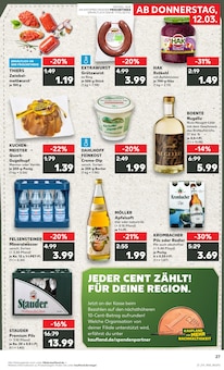 Krombacher im Kaufland Prospekt "KNÜLLER" mit 86 Seiten (Marl)