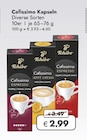Kapseln von Tchibo Cafissimo für 2,99 € bei Travel FREE im Angebot Kapseln von Tchibo Cafissimo im aktuellen Travel FREE Prospekt