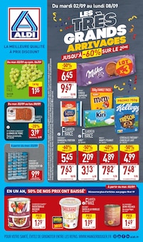 Prospectus Aldi en cours, "LES TRÈS GRANDS ARRIVAGES", page 1 sur 50