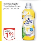 Aktuelle Weichspüler Angebote bei GLOBUS in Erlangen Aktuelles Weichspüler Angebot bei GLOBUS in Erlangen ab 1,59 €