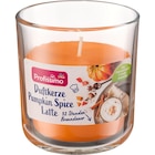 Duftkerze im Glas Pumpkin Spice Latte im Angebot bei dm-drogerie markt in Karlsruhe Duftkerze im Glas Pumpkin Spice Latte Angebote von Profissimo bei dm-drogerie markt Karlsruhe für 1,75 €