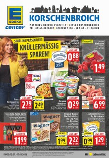 Bratwurst im aktuellen E center Prospekt (Mönchengladbach) Bratwurst im E center Prospekt "Aktuelle Angebote" mit 30 Seiten (Mönchengladbach)