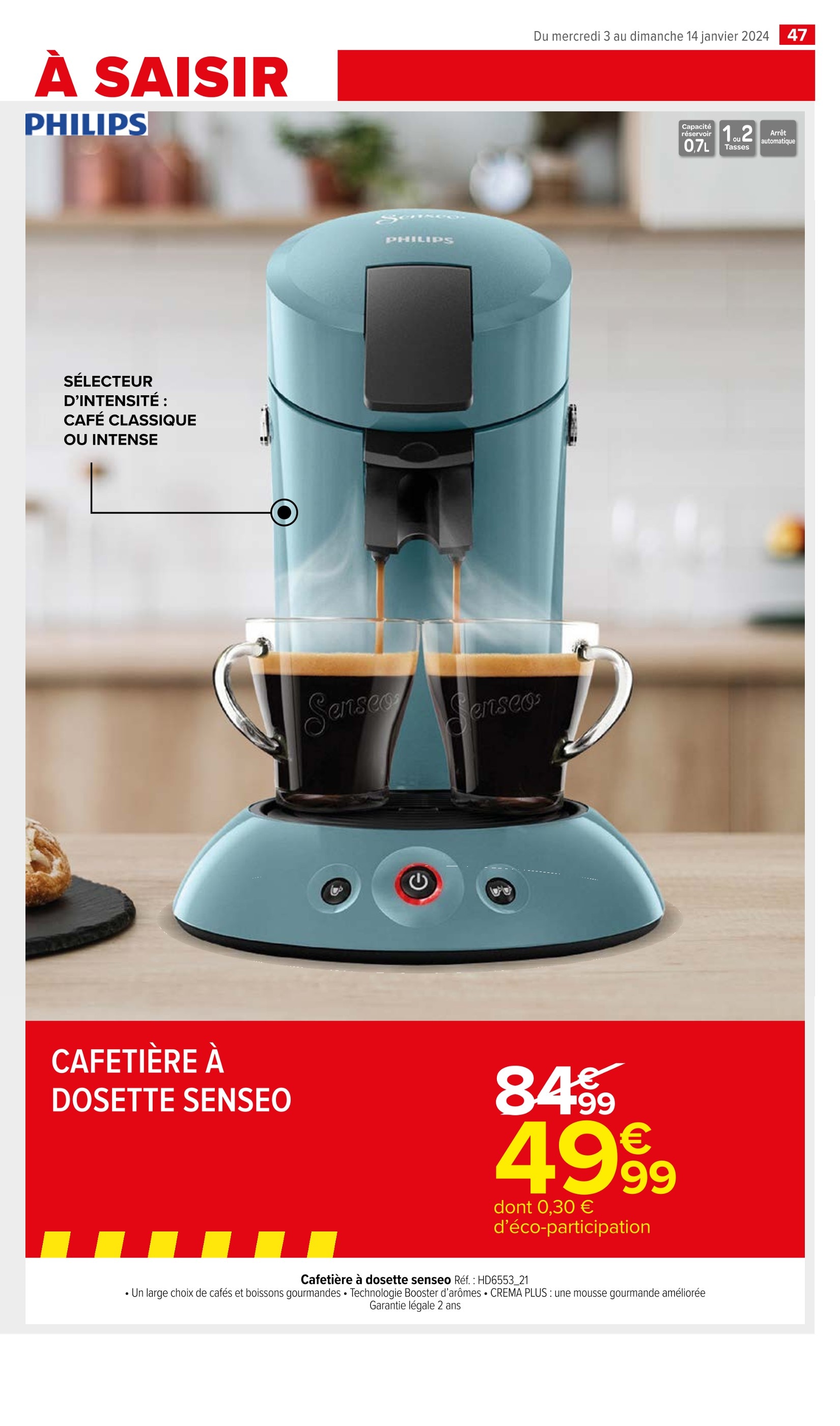  Cafetiere Senseo Promo