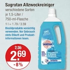 Allzweckreiniger von Sagrotan im aktuellen V-Markt Prospekt für 2,69 €