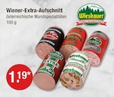 Wiener-Extra-Aufschnitt von Wiesbauer im aktuellen V-Markt Prospekt für 1,19 €